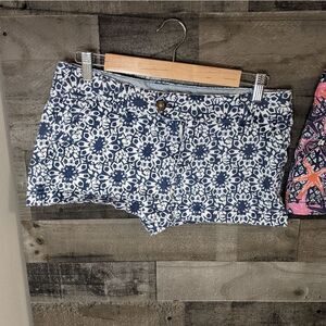 Red Camel Blue Print shorts 9